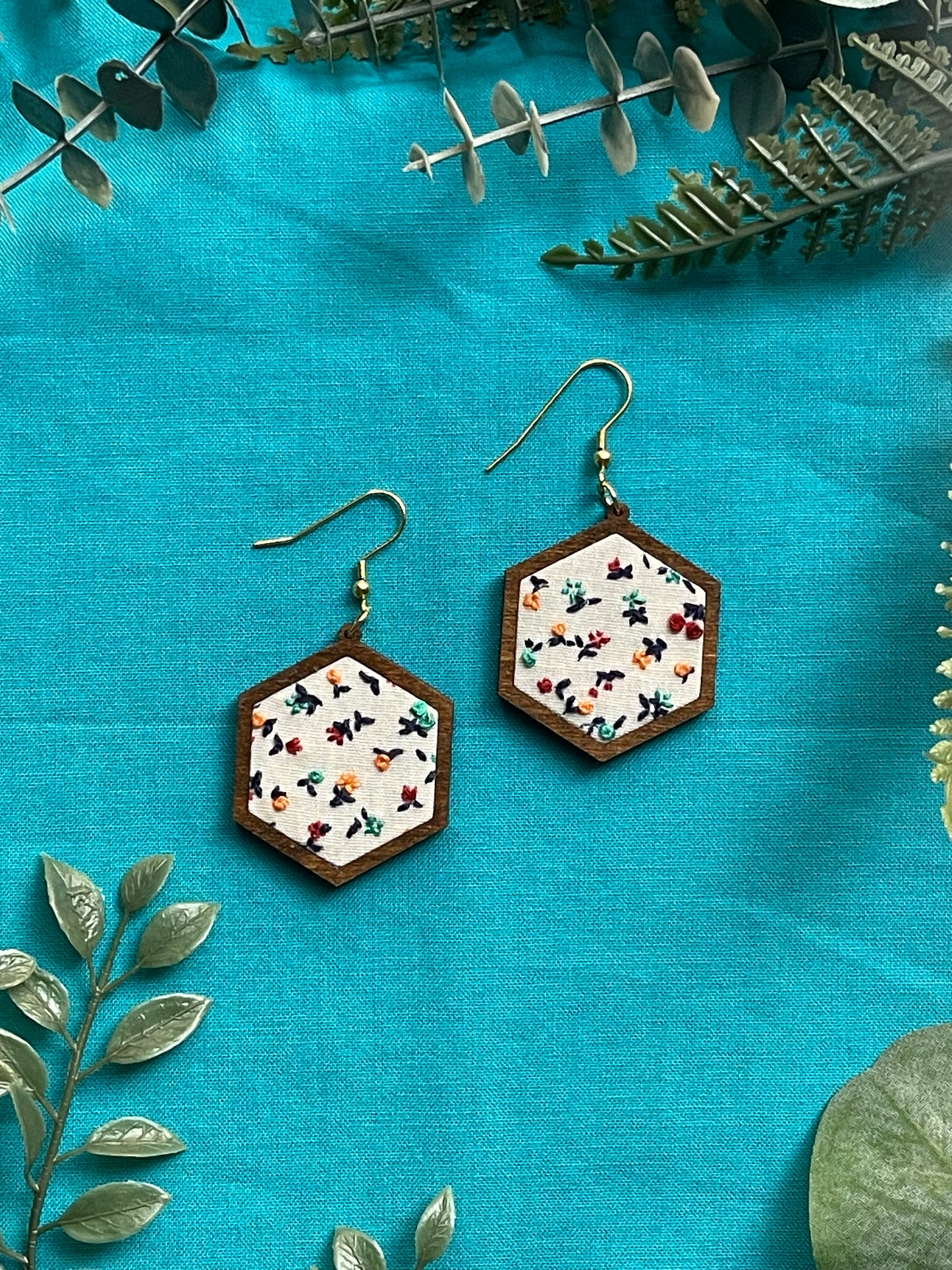 The Allie | Micro Floral Dangles