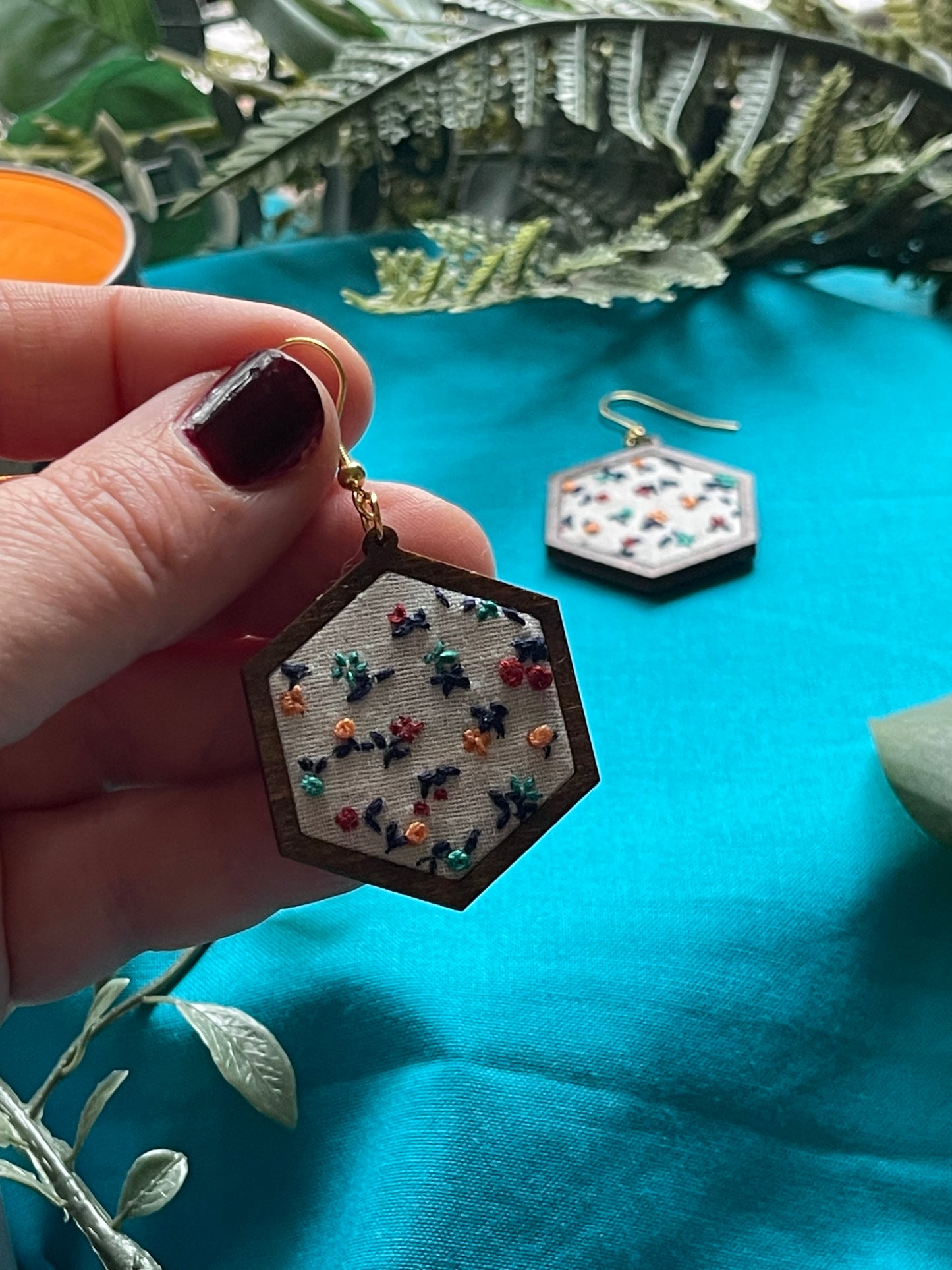 The Allie | Micro Floral Dangles