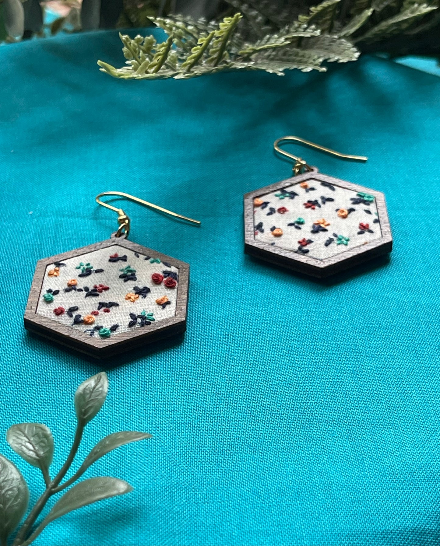 The Allie | Micro Floral Dangles