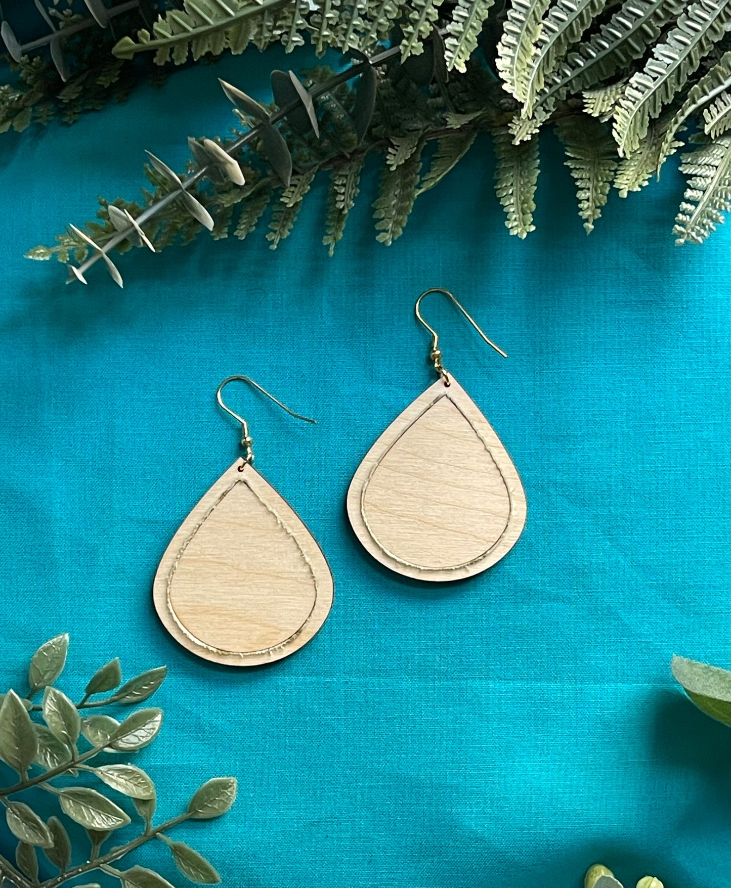 The Meagan | Fern Leaf Dangles