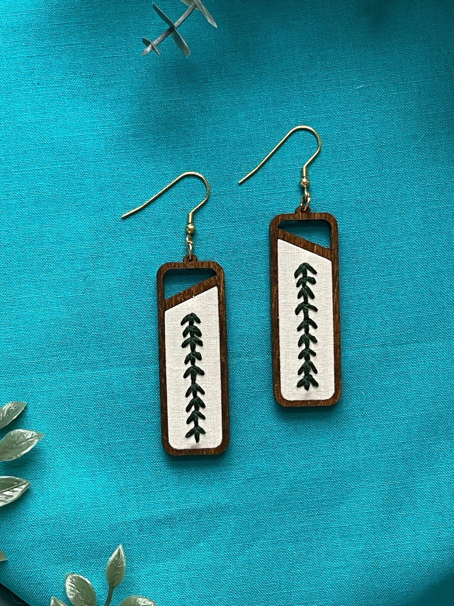 The Mikhala | Tall Tree Dangle Earrings