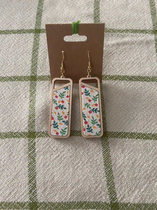 The Leannah | Fabric Scrap Earrings