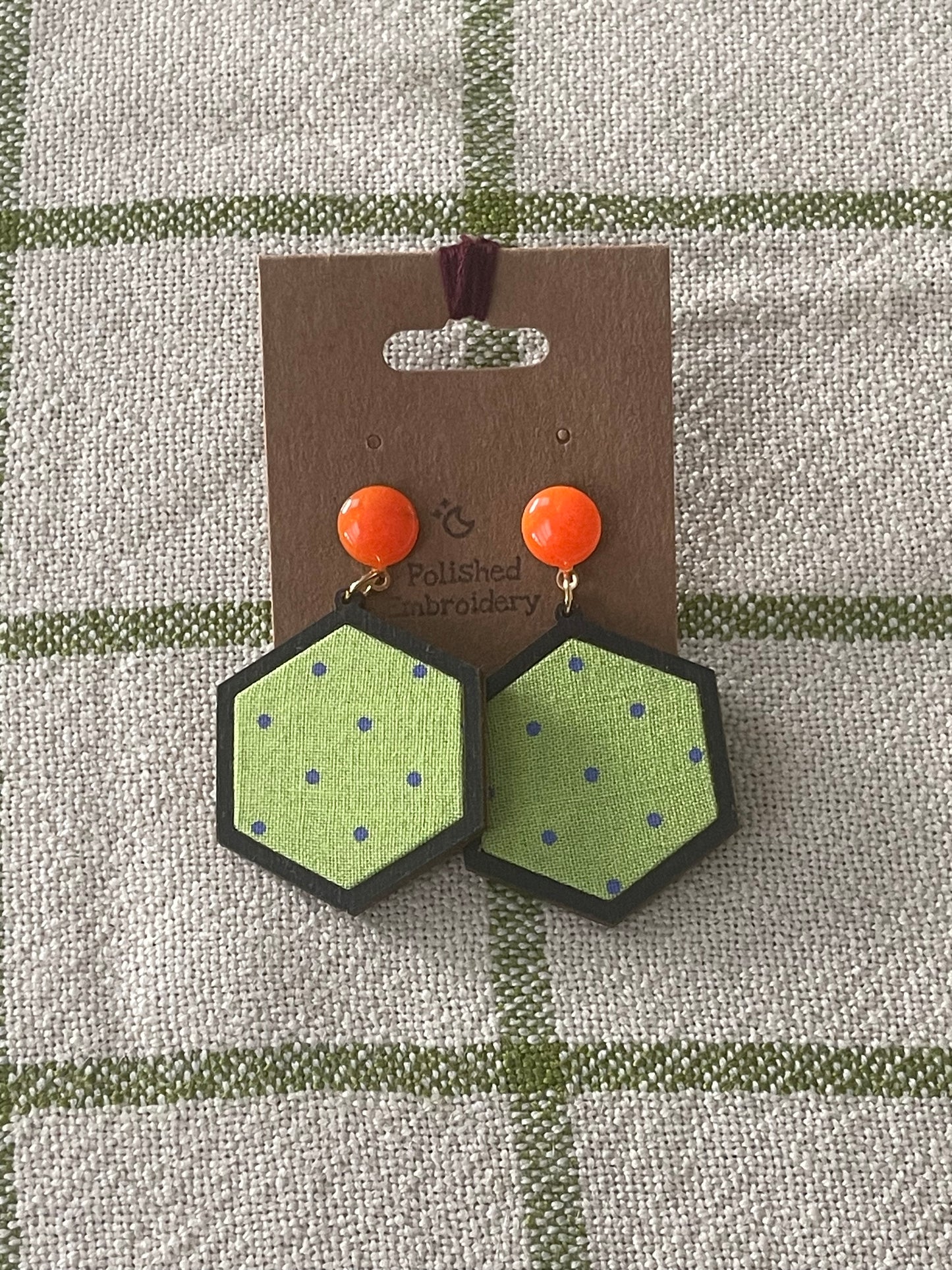 The Sally | Fabric Scrap Earrings