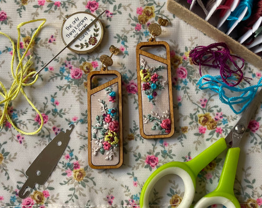 The Nuala | Floral Tea Time Earrings