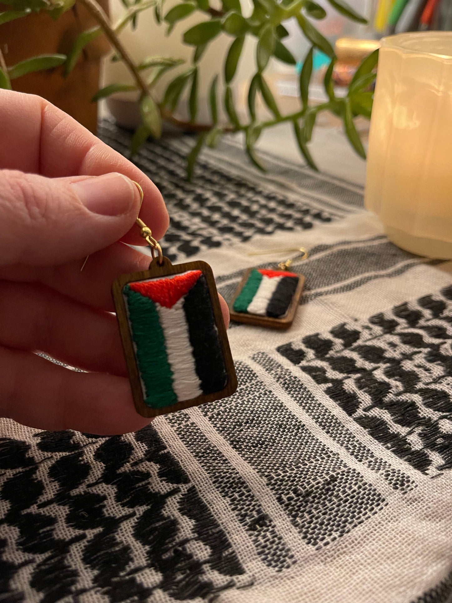 The Bisan | Palestinian Flag Dangles