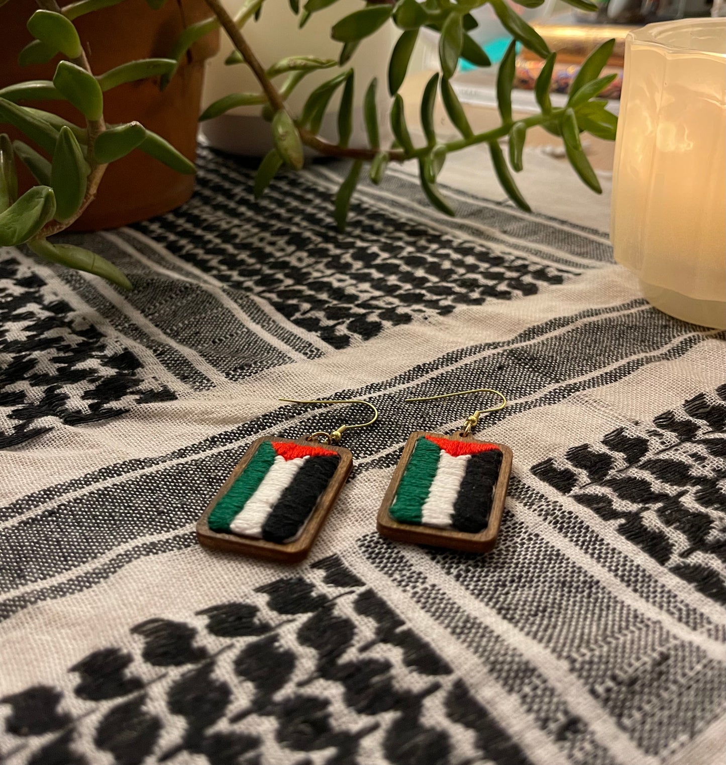 The Bisan | Palestinian Flag Dangles