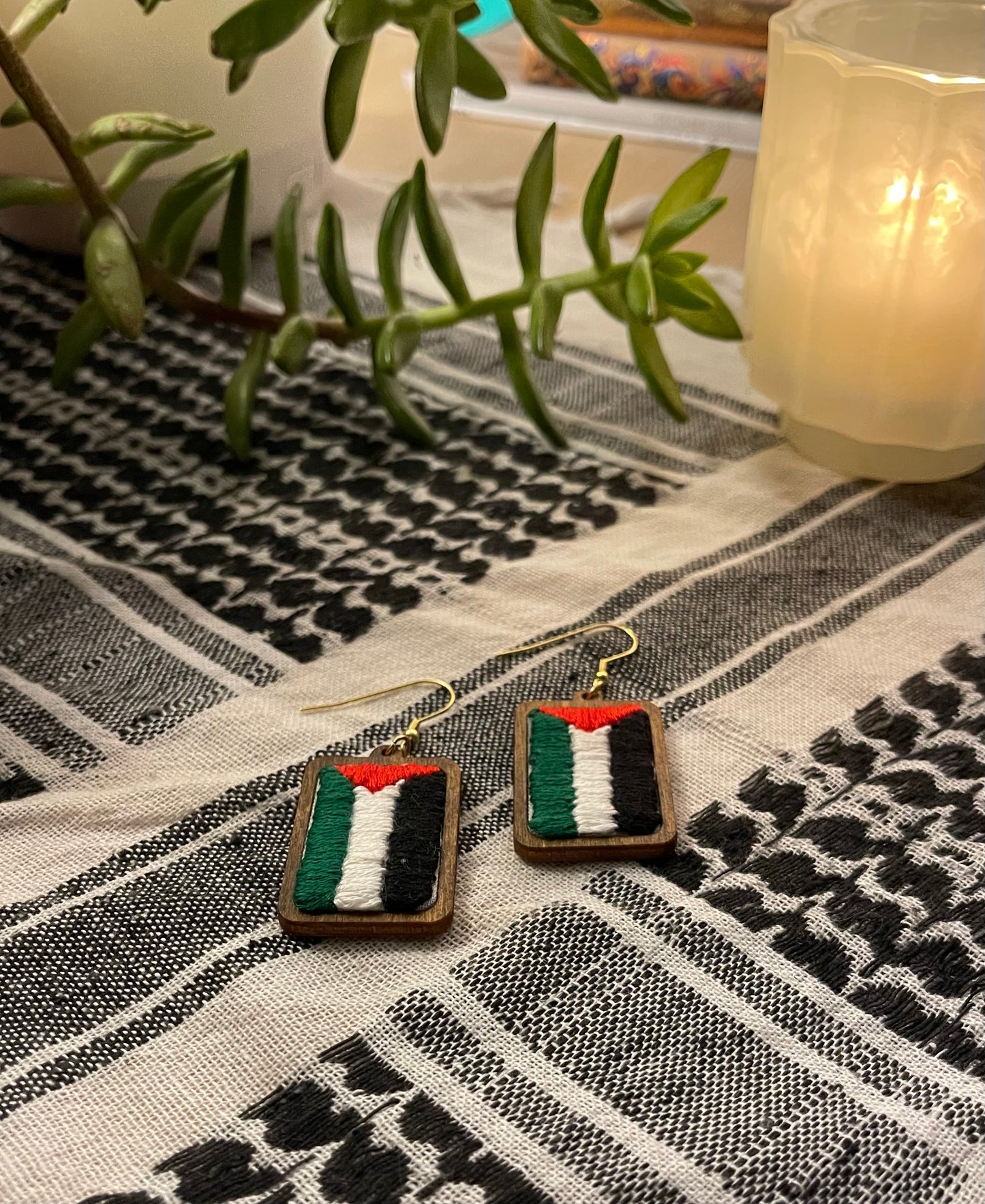 The Bisan | Palestinian Flag Dangles