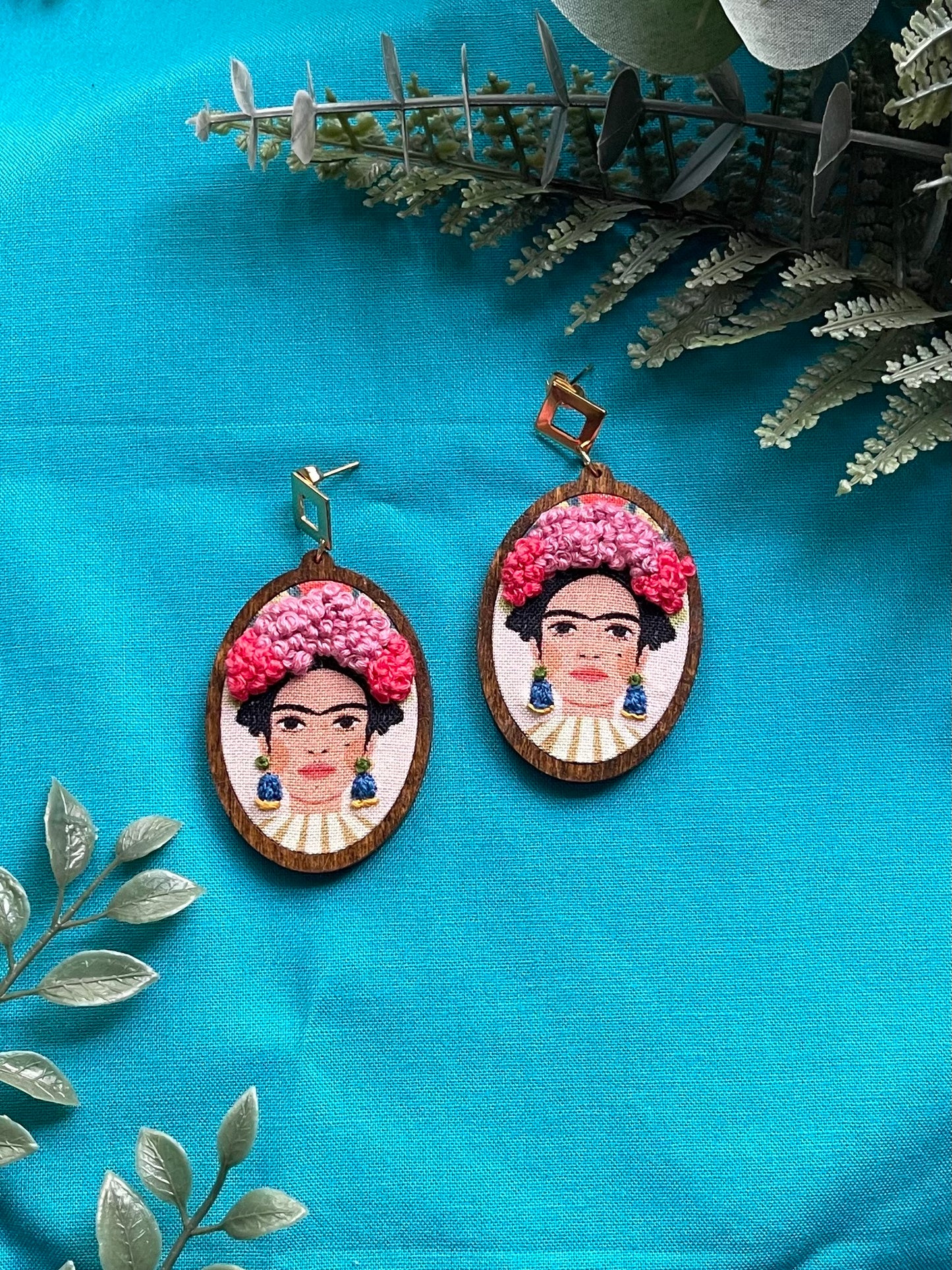 The Frida | Oval Dangle Earrings