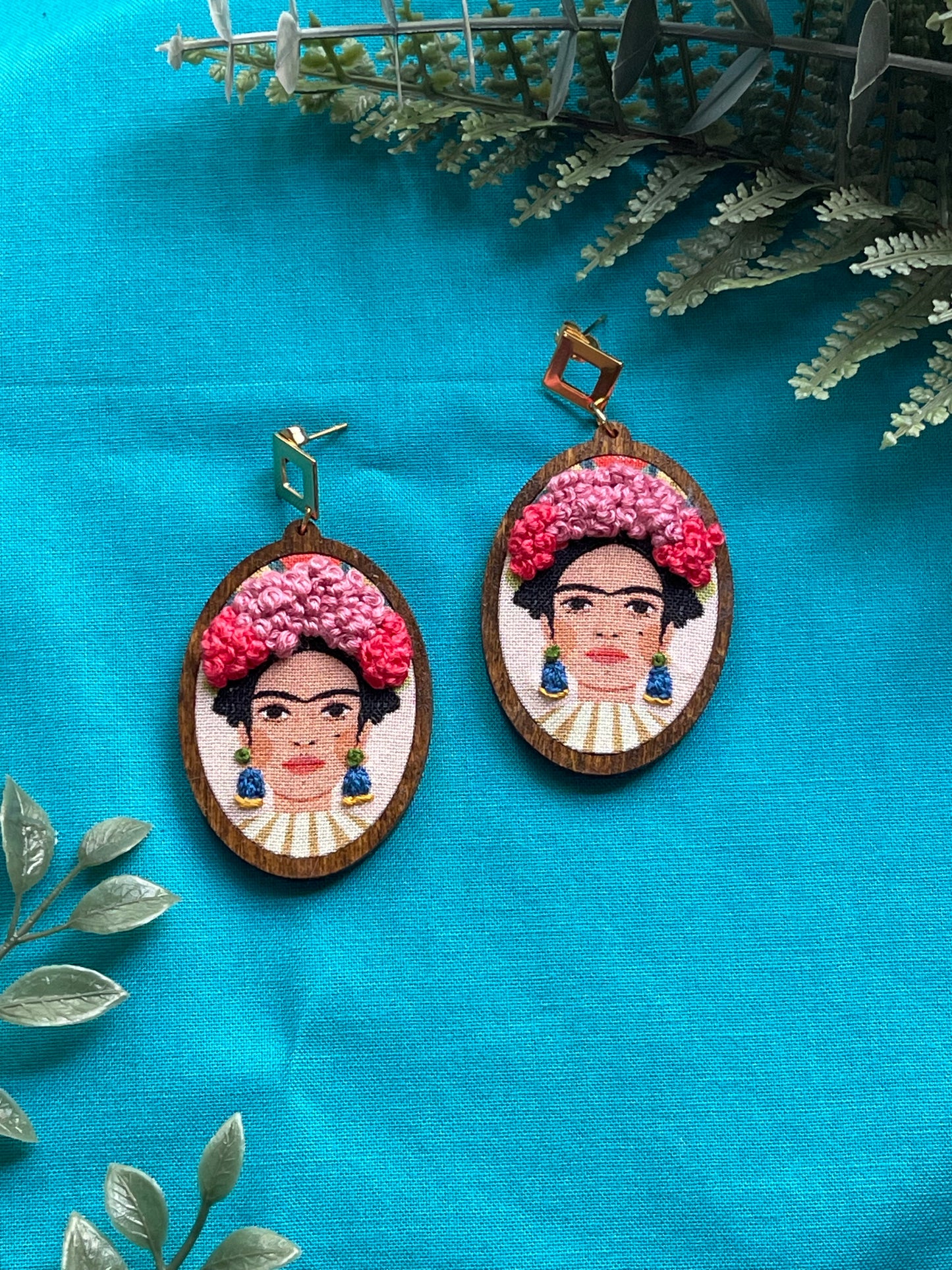 The Frida | Oval Dangle Earrings