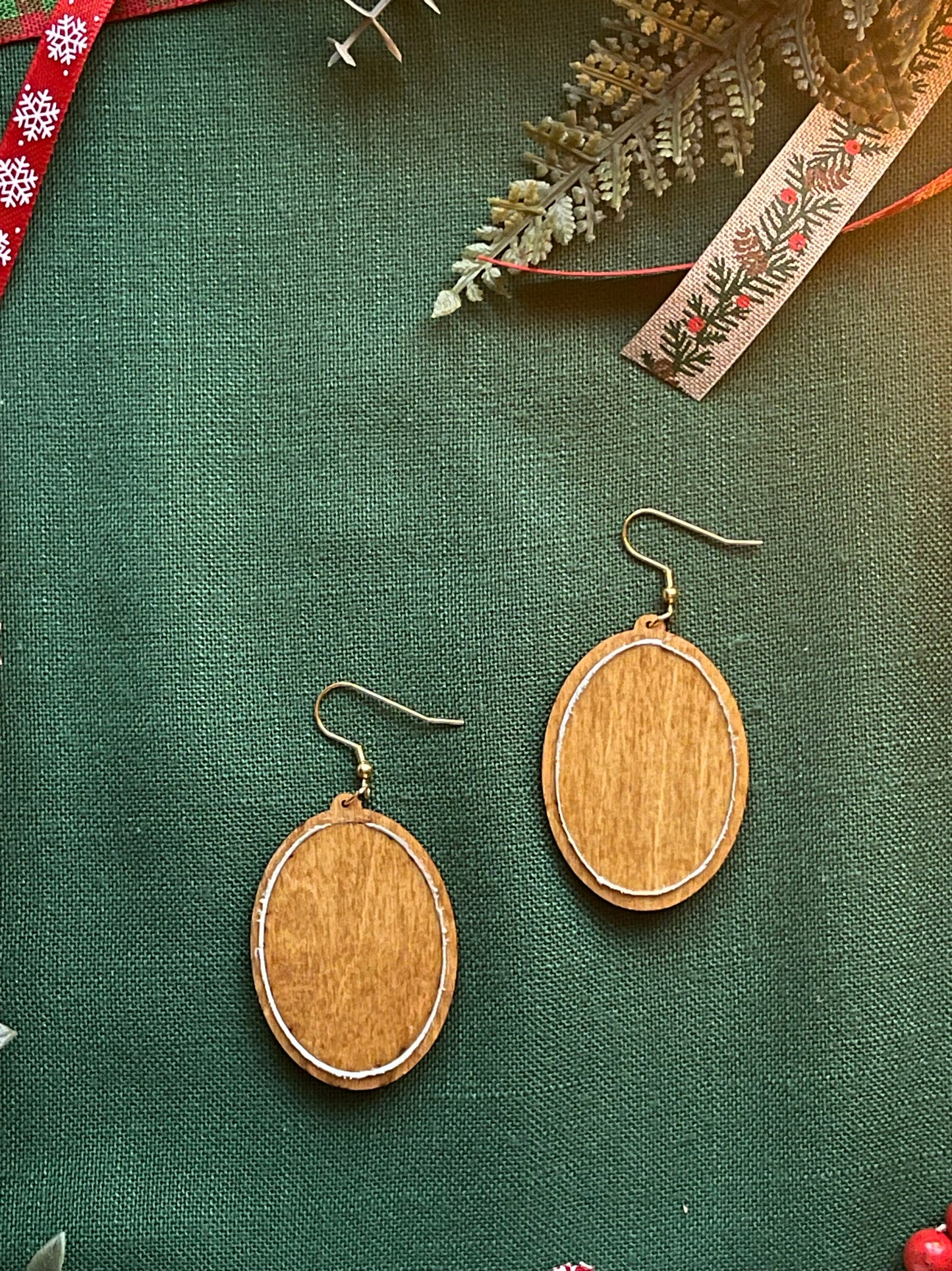 The Luna | Reindeer Dangle Earrings