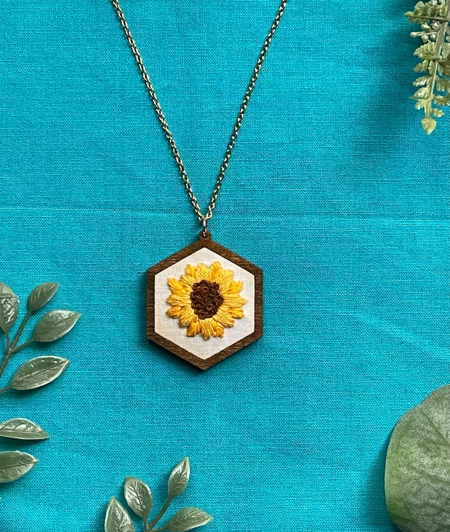 The Sienna | Sunflower Necklace